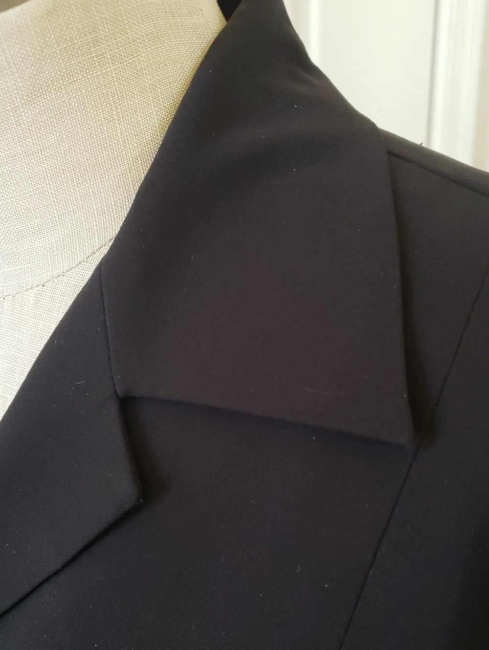 Vintage Ralph Lauren Black Silk Blazer – Size 12
